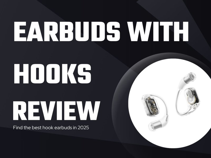 Best Earbuds with Ear Hooks for a Secure & Comfortable Fit